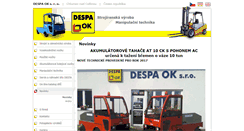 Desktop Screenshot of despaok.cz