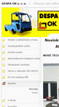 Mobile Screenshot of despaok.cz